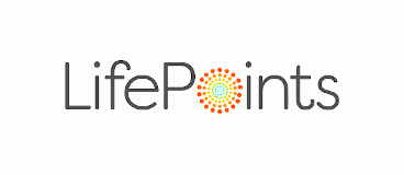 Logo des Lifepointspanels, einer Webseite auf der man mit Umfragen Geld verdienen kann